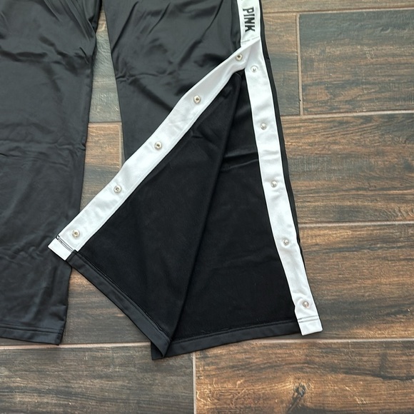 💖 Victoria’s Secret PINK Relax Straight Track Pants with 2 Zipper Pockets - Picture 4 of 12